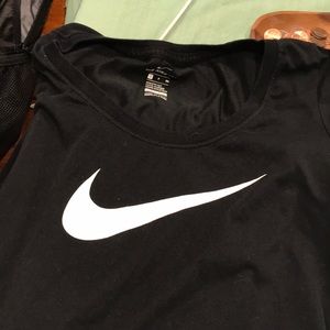 Nike tee with swoosh